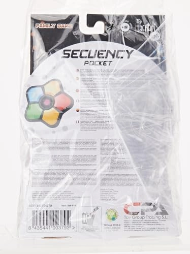 Secuency - Pocket Memory Game Battery included