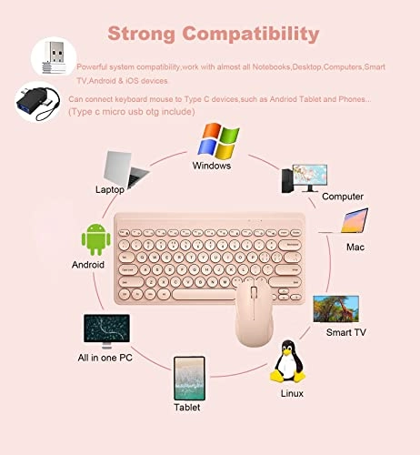 Compact Keyboard MouseCombo - Usb Radio Frequency