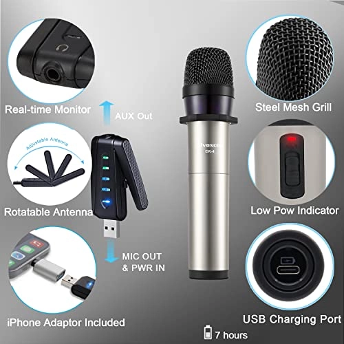 UM410PRO-SP USB+Wireless Microphone