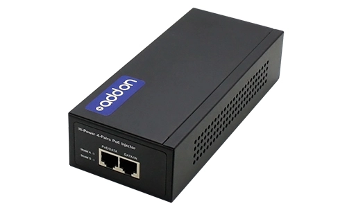 AddOn Networks POE Power Injector - 57 Volts 60W 802.11n 10/100Base-T and 10/100/1000Base-T