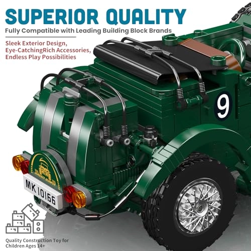 Oldtimer Construction Kit (10166) - Classic Car MOC