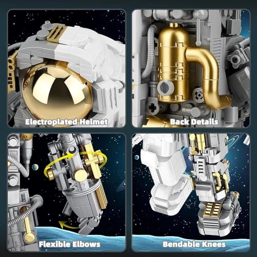 Mechanical Astronaut Building Blocks - Science Fiction, Space