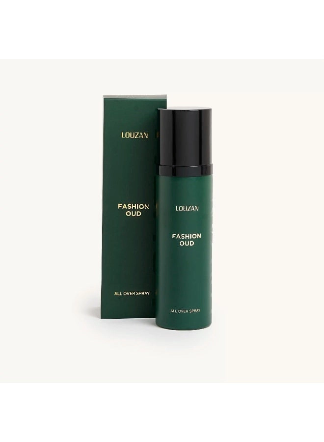 Fashion Oud All-Over Body Spray - 100ml Bergamot Vanilla Indian Oud