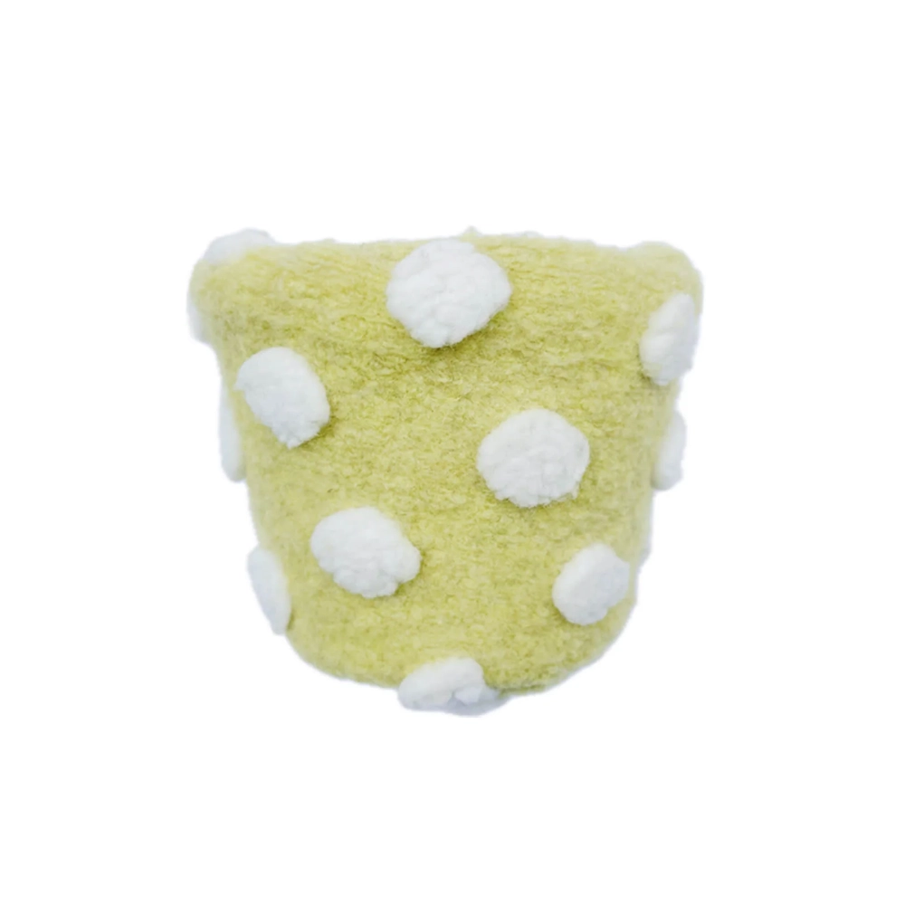 Polka Dot Wool Pot - 10 cm
