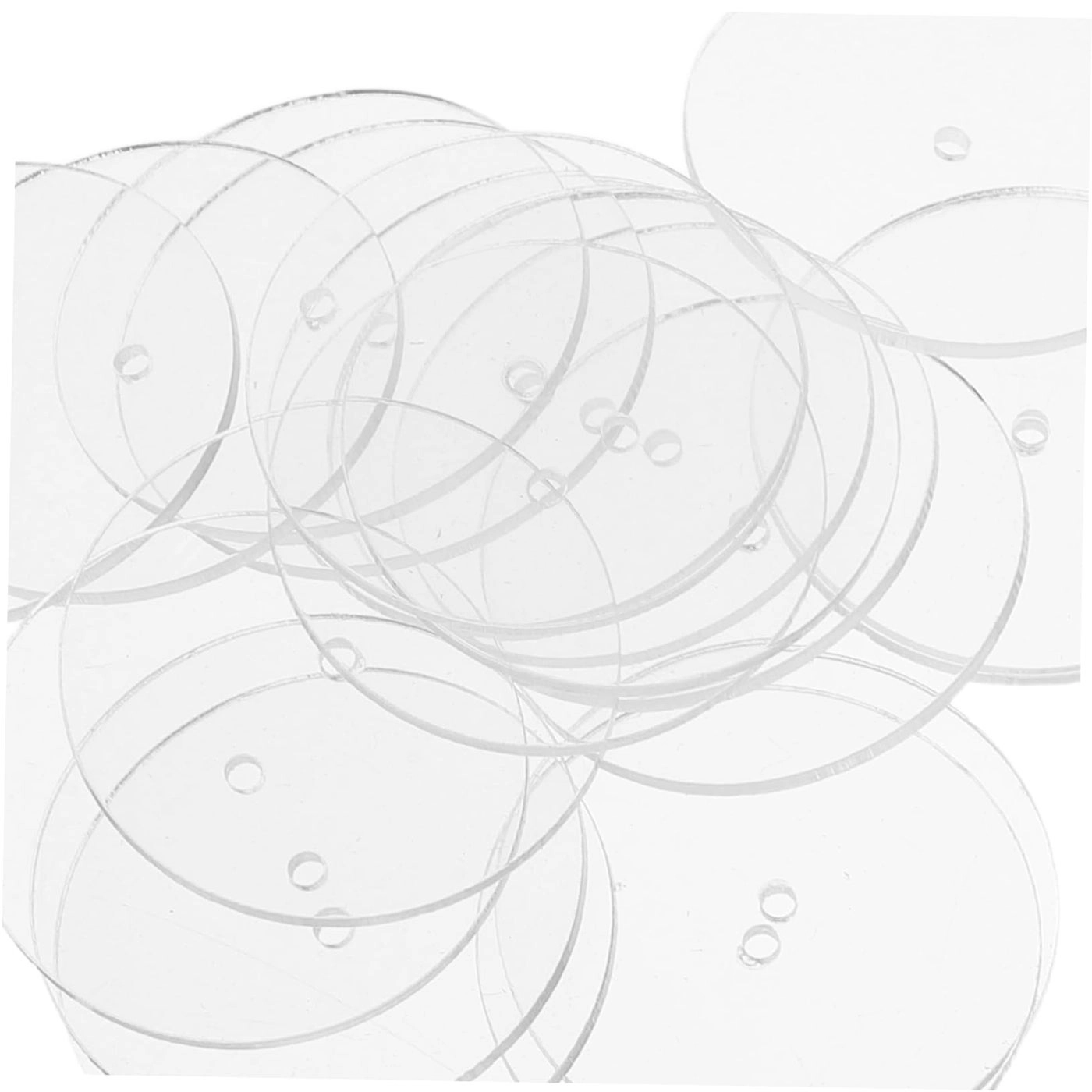Doll Limb Connectors - 20 x acrylic gaskets 20 x metal gaskets 10 x metal clips