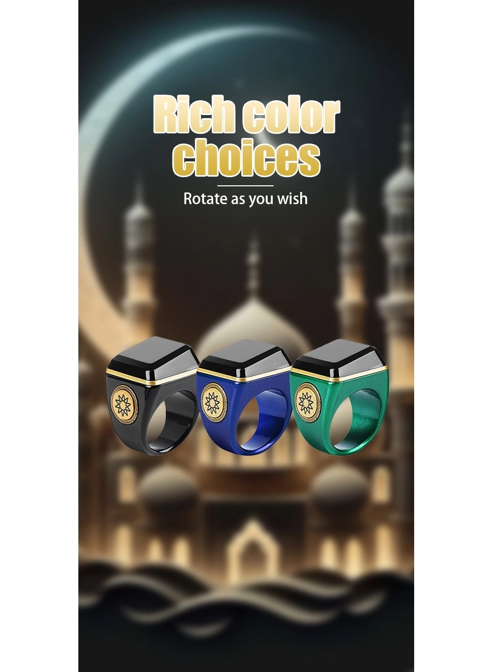 Tasbih Zikr Smart Ring