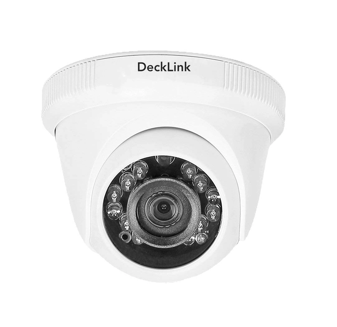 CCTV Camera - 3 Dome Indoor + 2 Bullet Outdoor 2.4MP + 8CH Video Recorder + 1TB Survillance Hard Disk