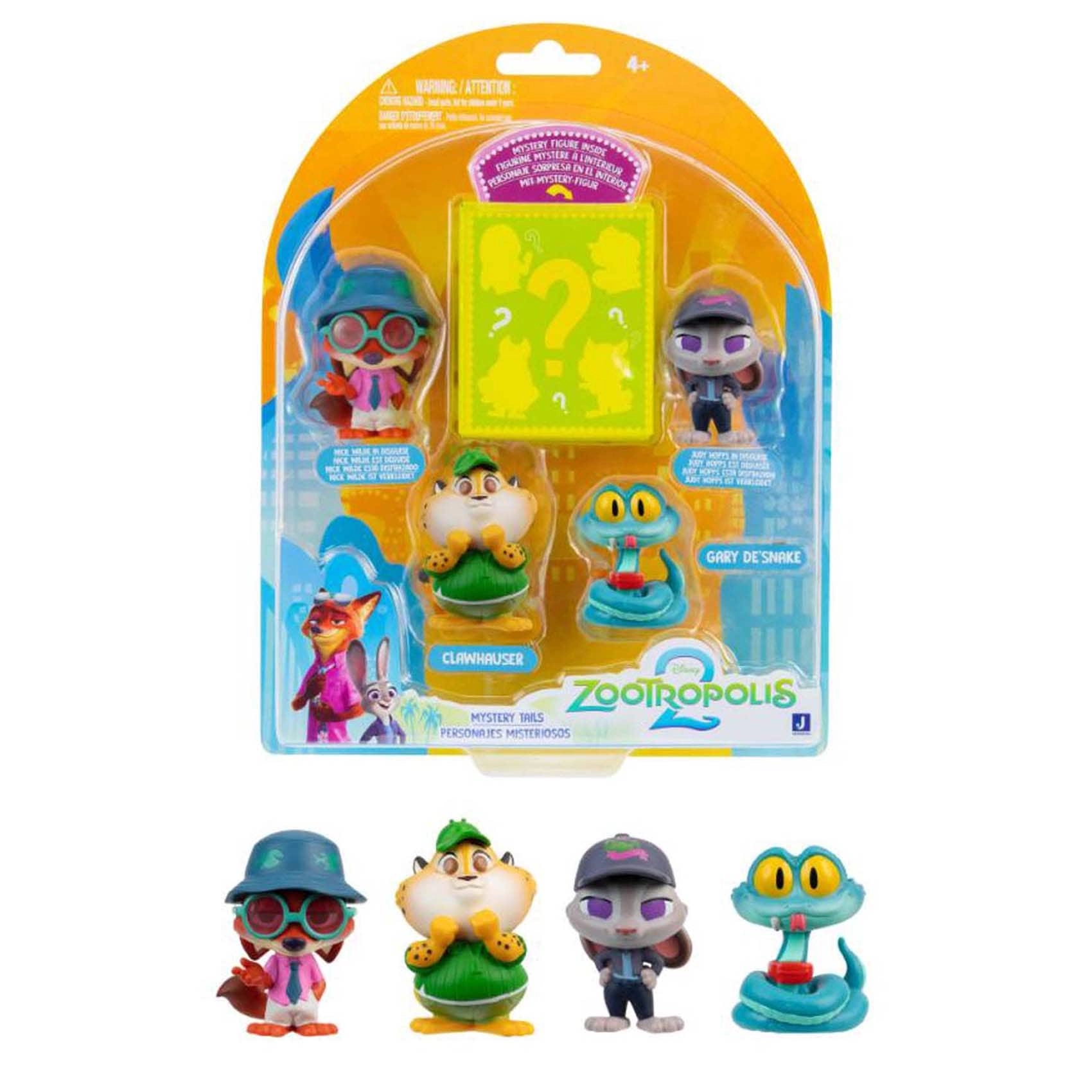 Carrefour Zootropolis 2 Figure Set - 5 pieces Pack