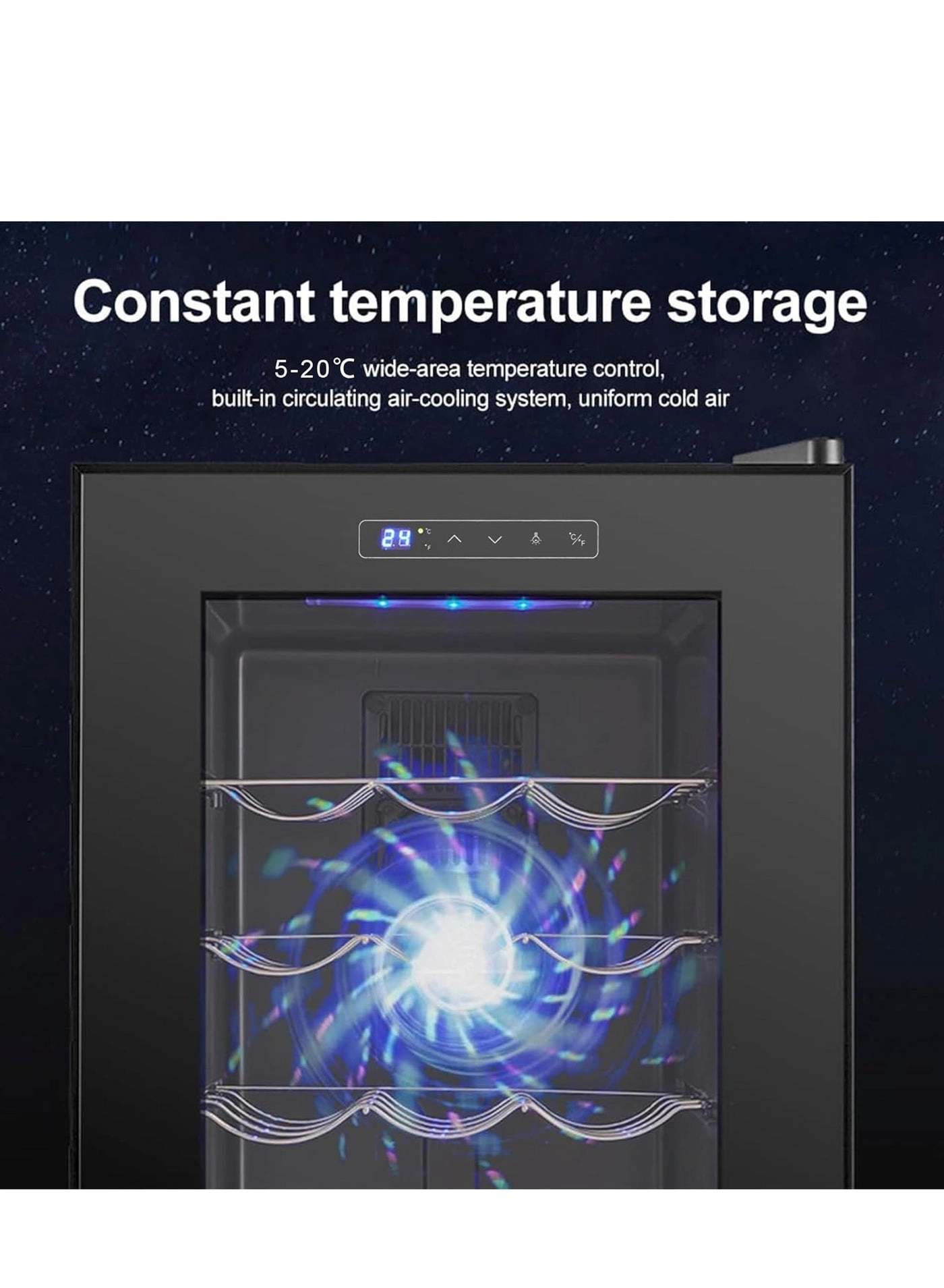 Cooler Refrigerator - 46 bottles