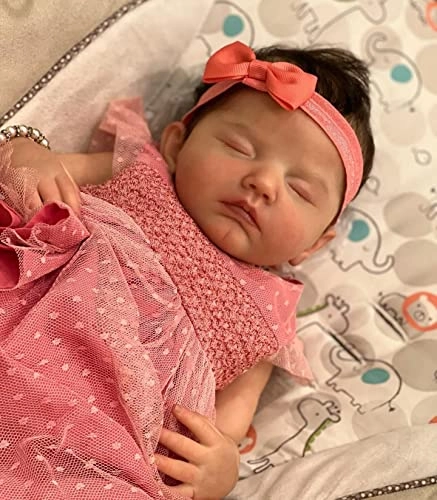 Sara Reborn Baby Doll - 20 inches 50 cm 100% handmade Ages 3+