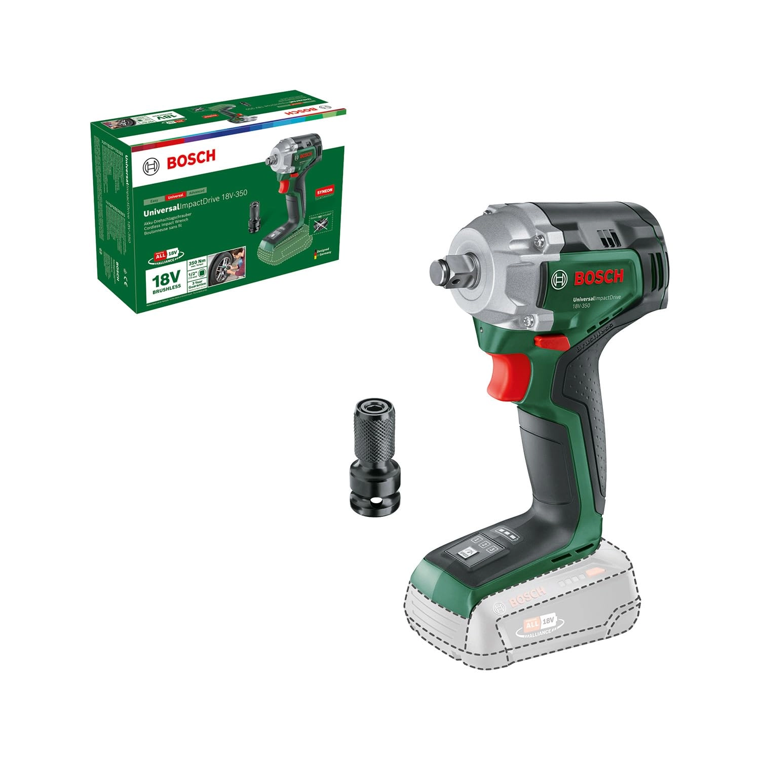 Bosch UniversalImpactDrive - 350 Nm 1/2"
