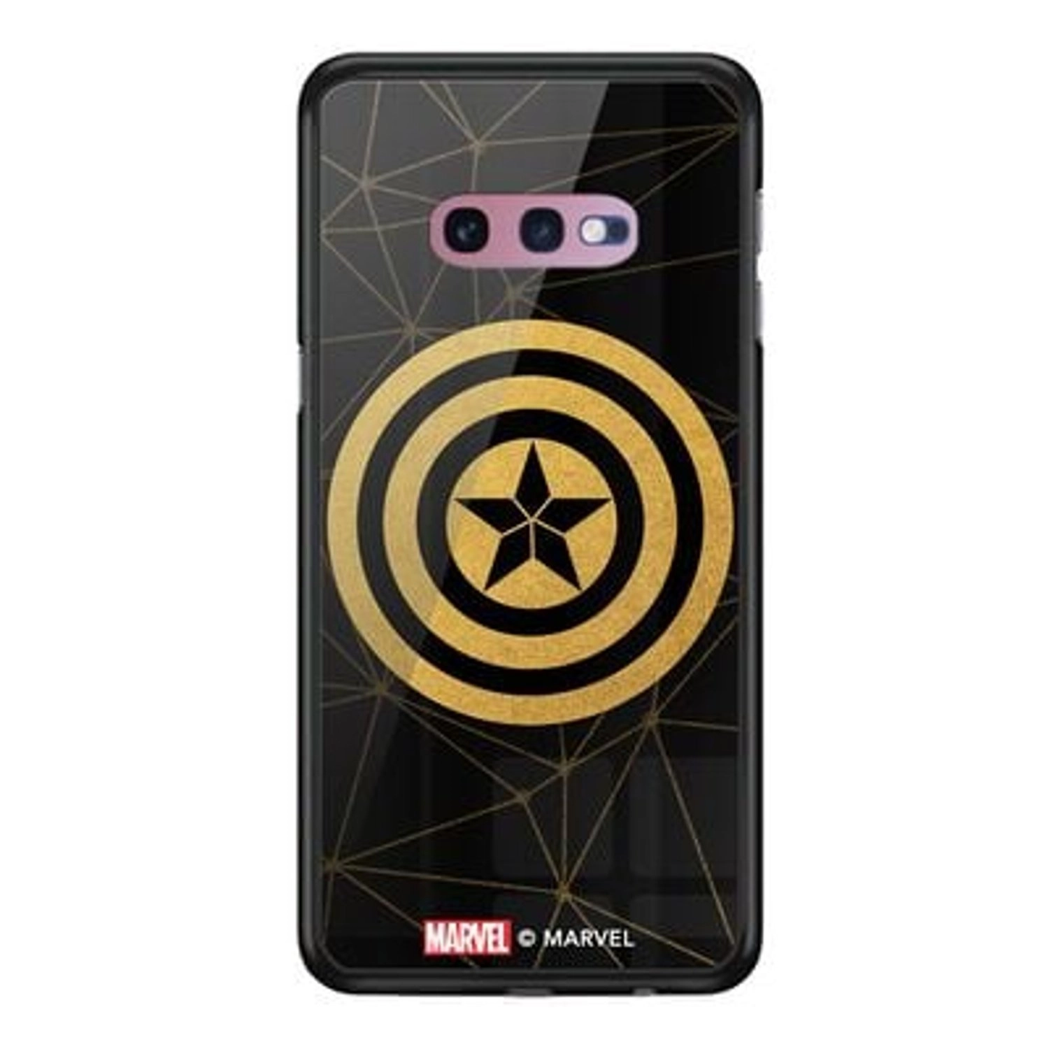 Wackylicious Captain'S Shield Cover Back Case for Galaxy S10e