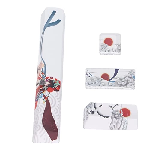 Custom Keycaps Set - 4keys PBT Chinese Opera Pattern