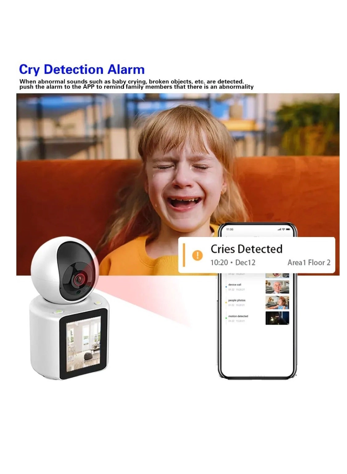 PTZ Camera - 2.8-inch