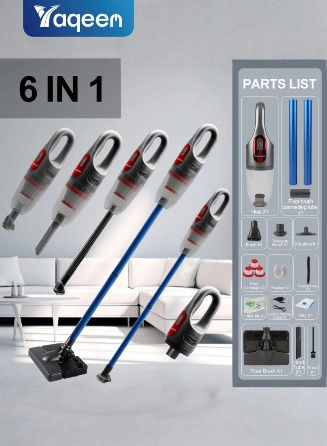 Yaqeen 6IN1*GR - Cordless 120W 12000Pa