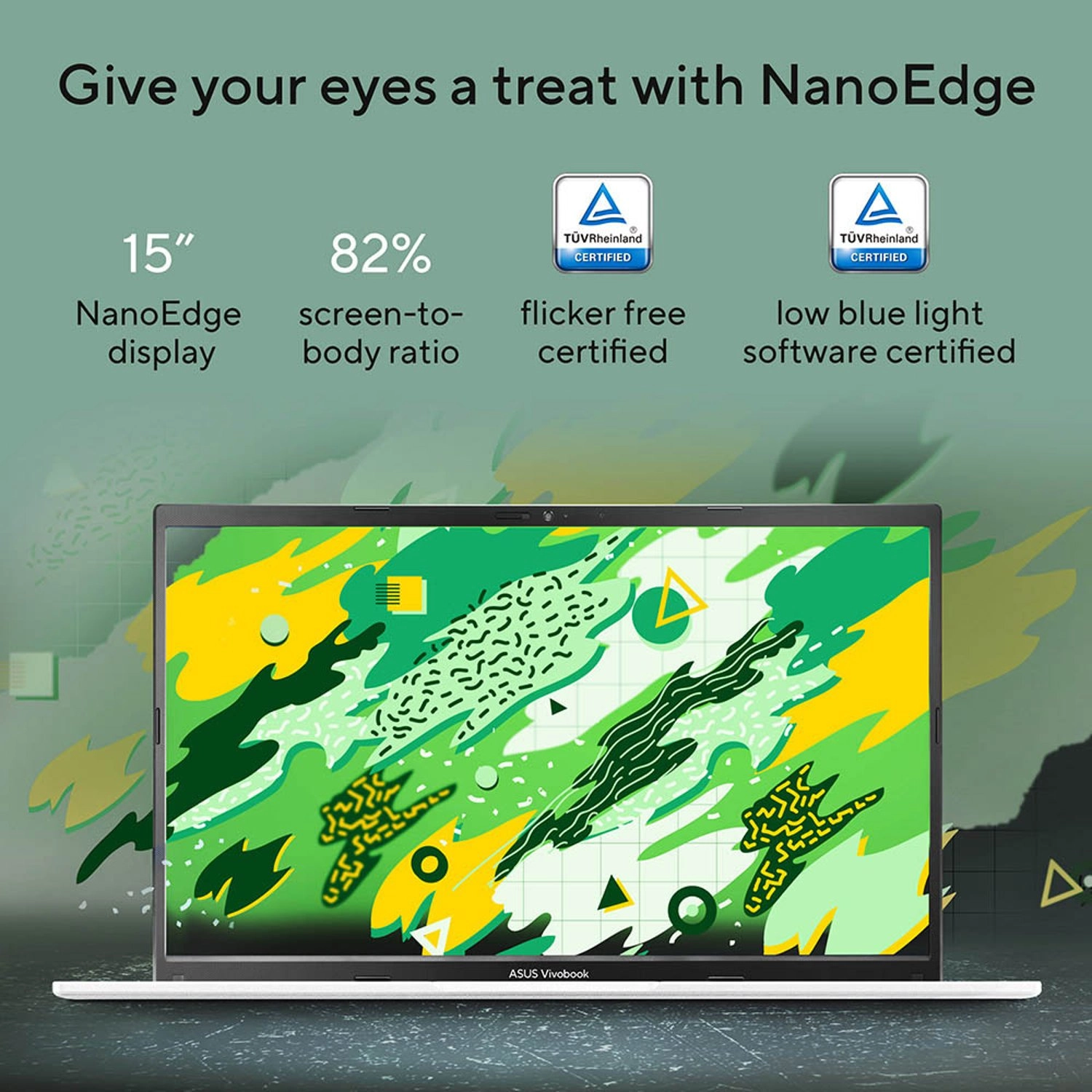 Vivobook 15 M1502YA-NJ116W - 15.6'' Ryzen 7 7730U 16GB DDR4 512GB SSD