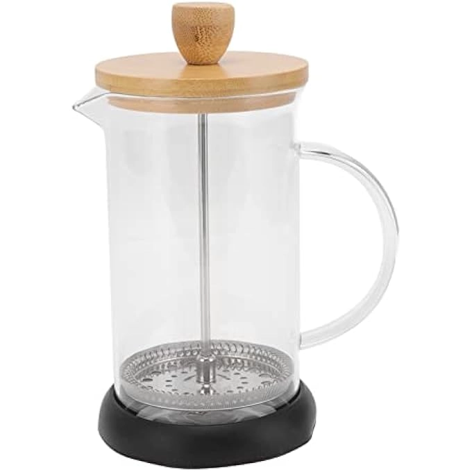 French Coffee Press - 600Ml Bamboo Cover
