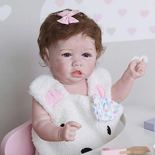 Reborn Baby Doll - 22 inch Silicone Vinyl Bundle