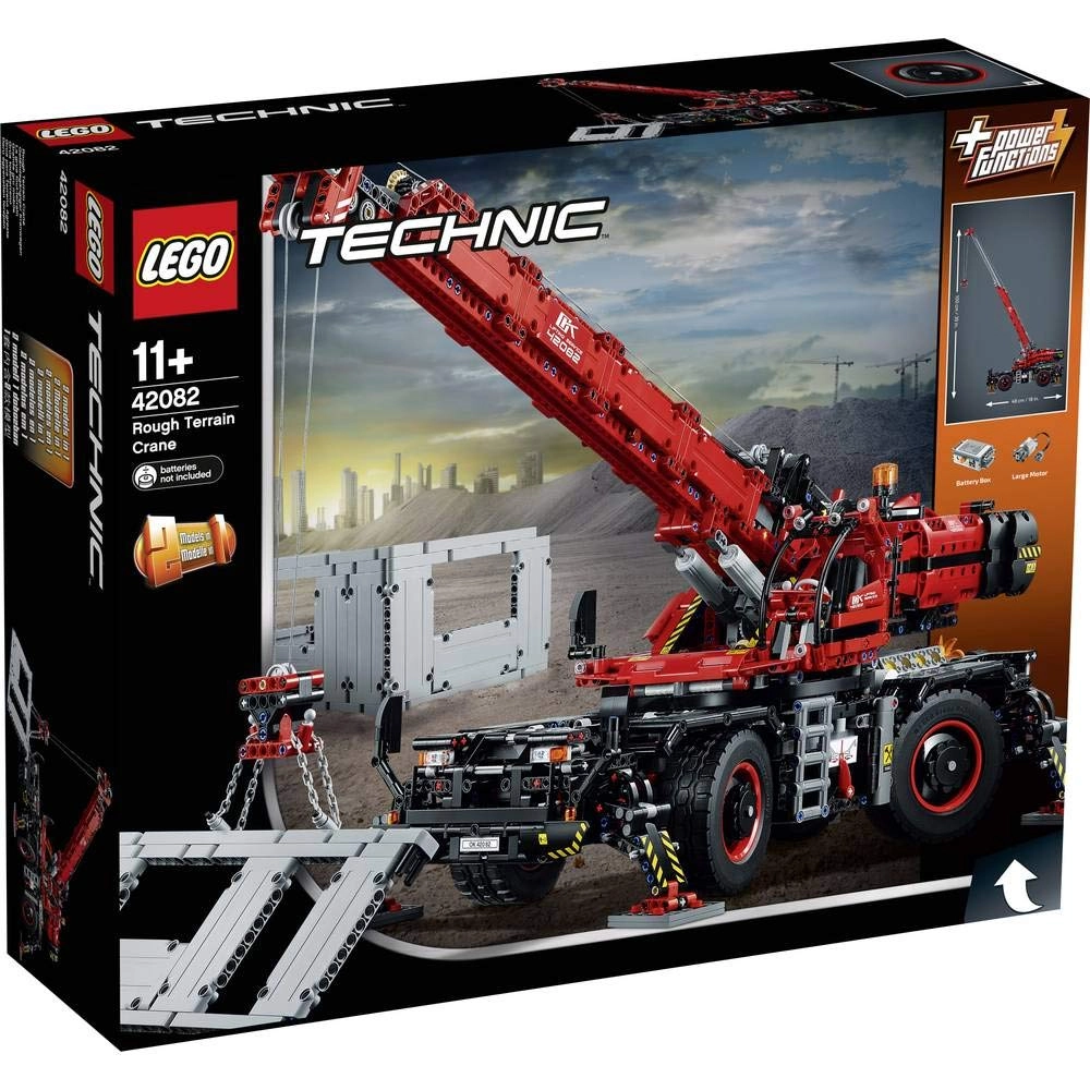 LEGO Technic Rough Terrain Crane (42082) - Motorized Power Functions