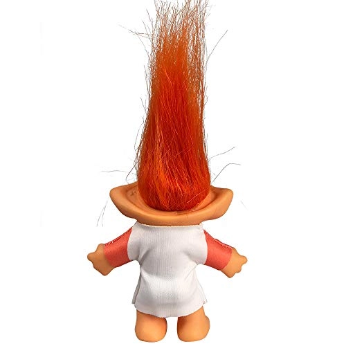 Lucky Troll Doll - 7.5in Wool Black