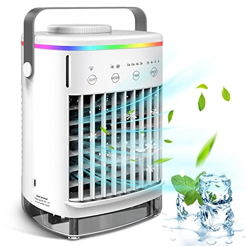 Portable Air Conditioner - 700ml 7-color LED 2H/4H Timer