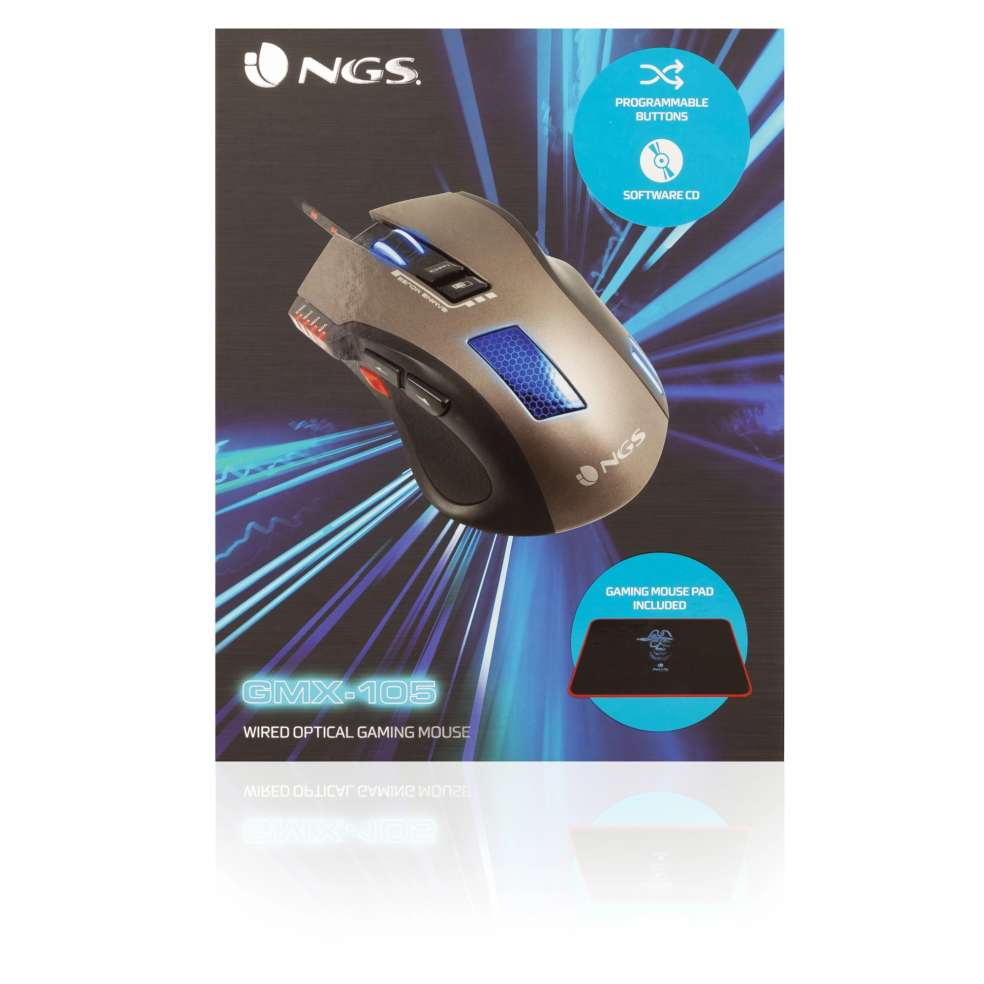 GMX-105 Gaming Mouse - Wired