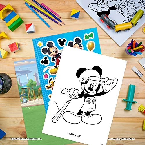 Gigantic Mickey Coloring and Activity Book