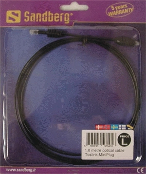 OPTICAL TOSLINK - 1.8 meter