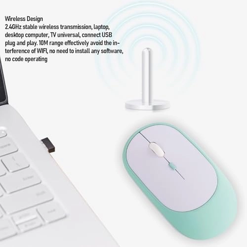 Wireless Mouse - 2.4G Bluetooth