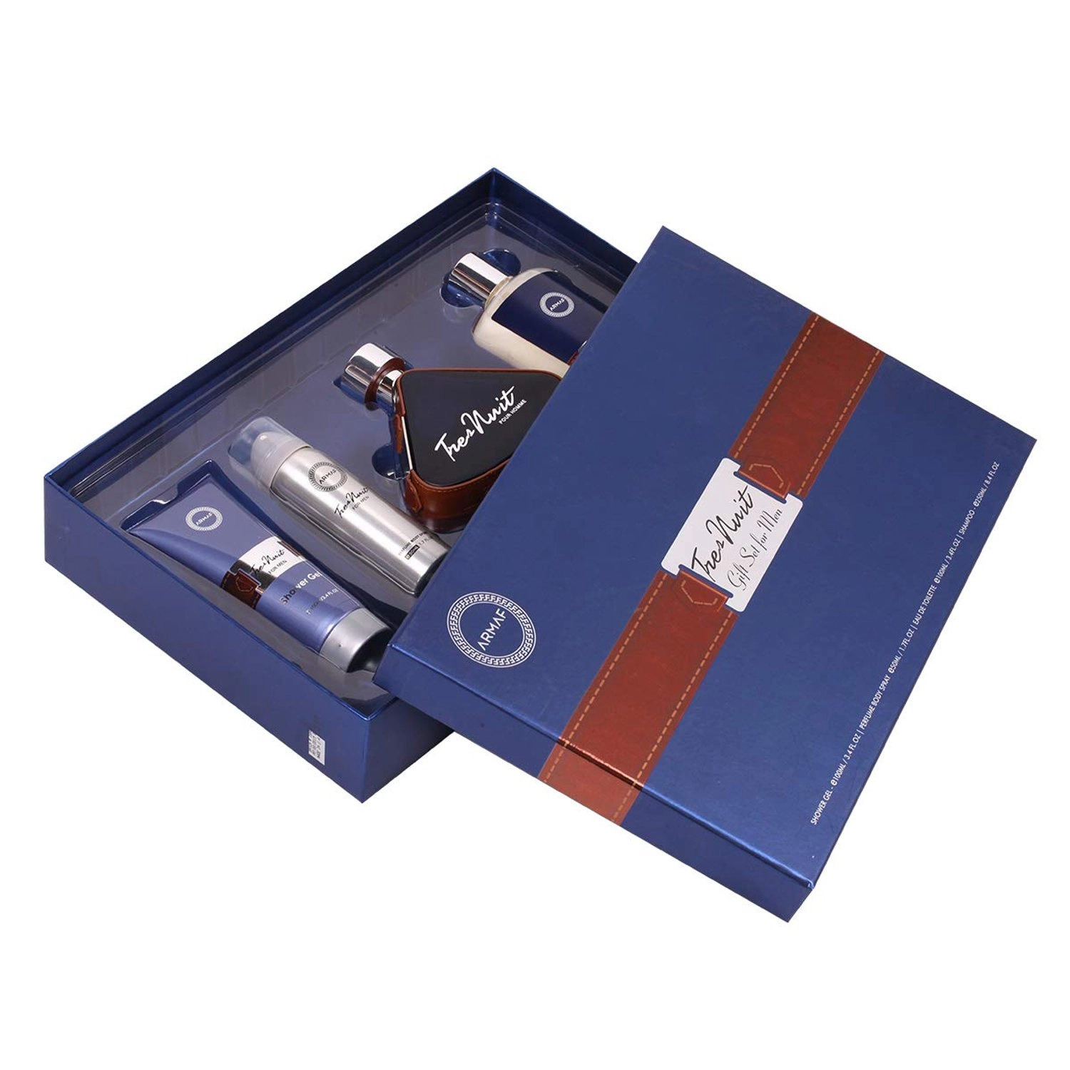 ARMAF Tres Nuit Eau De Parfum 100ml + Tres Nuit Shower Gel 100ml + Tres Nuit Perfumed Body Spray 50ml + Tres Nuit Shampoo 250ml