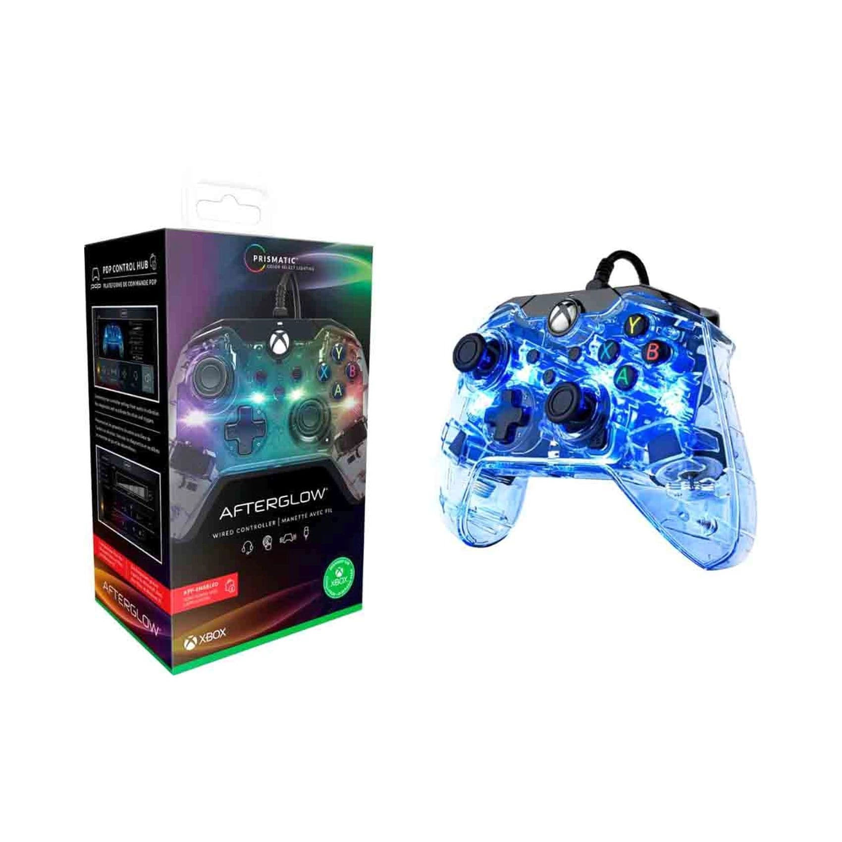 Afterglow Prismatic Wired Controller - Blue Xbox One