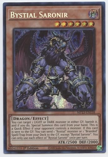 Yu-Gi-Oh! Bystial Saronir MP23-EN158 - 1pcs