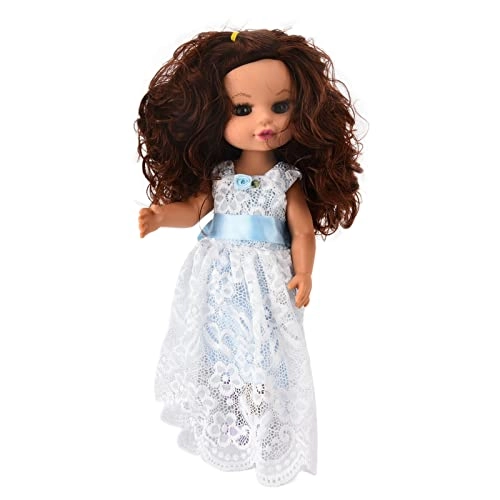 White Girl Doll - 14in cloth