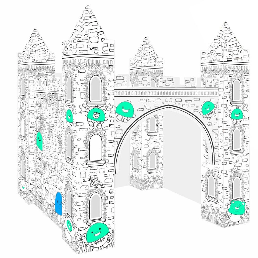 Doodle Erasable Painting Castle - Set of 6 Sketch Pens