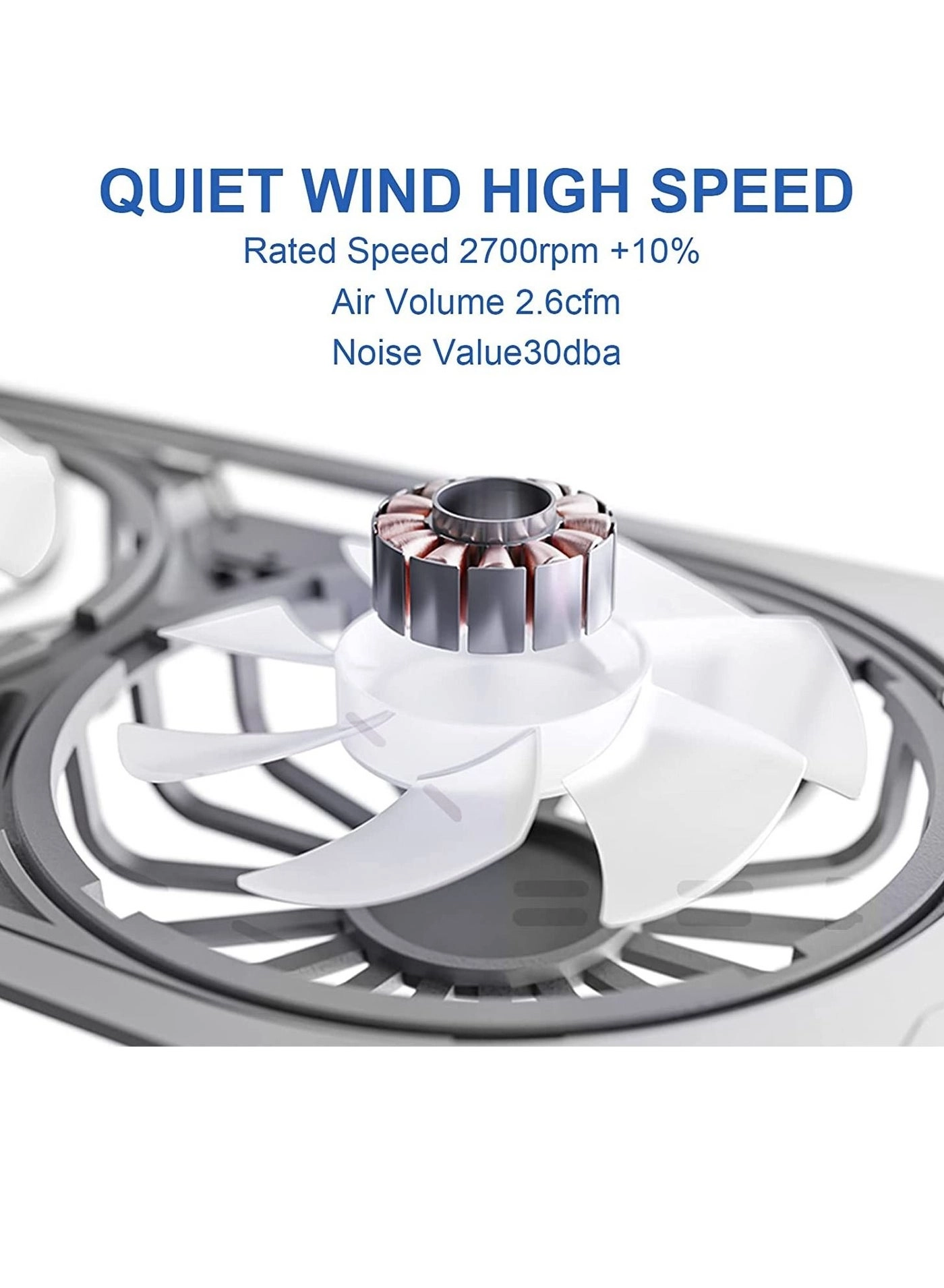 Gaming Laptop Cooling Pad - 8 Fans 15-17.3 Inch