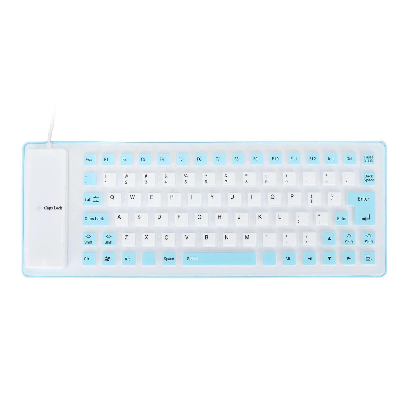 Foldable Silicone Keyboard - Wired