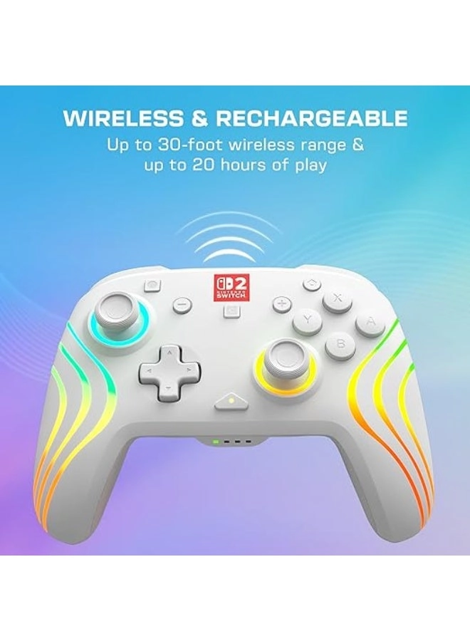 Afterglow RGB Switch 2 Wireless Controller - Clear Switch 2