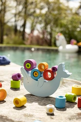 Dolphin Balancing Game - 12 months and up 1 pieces