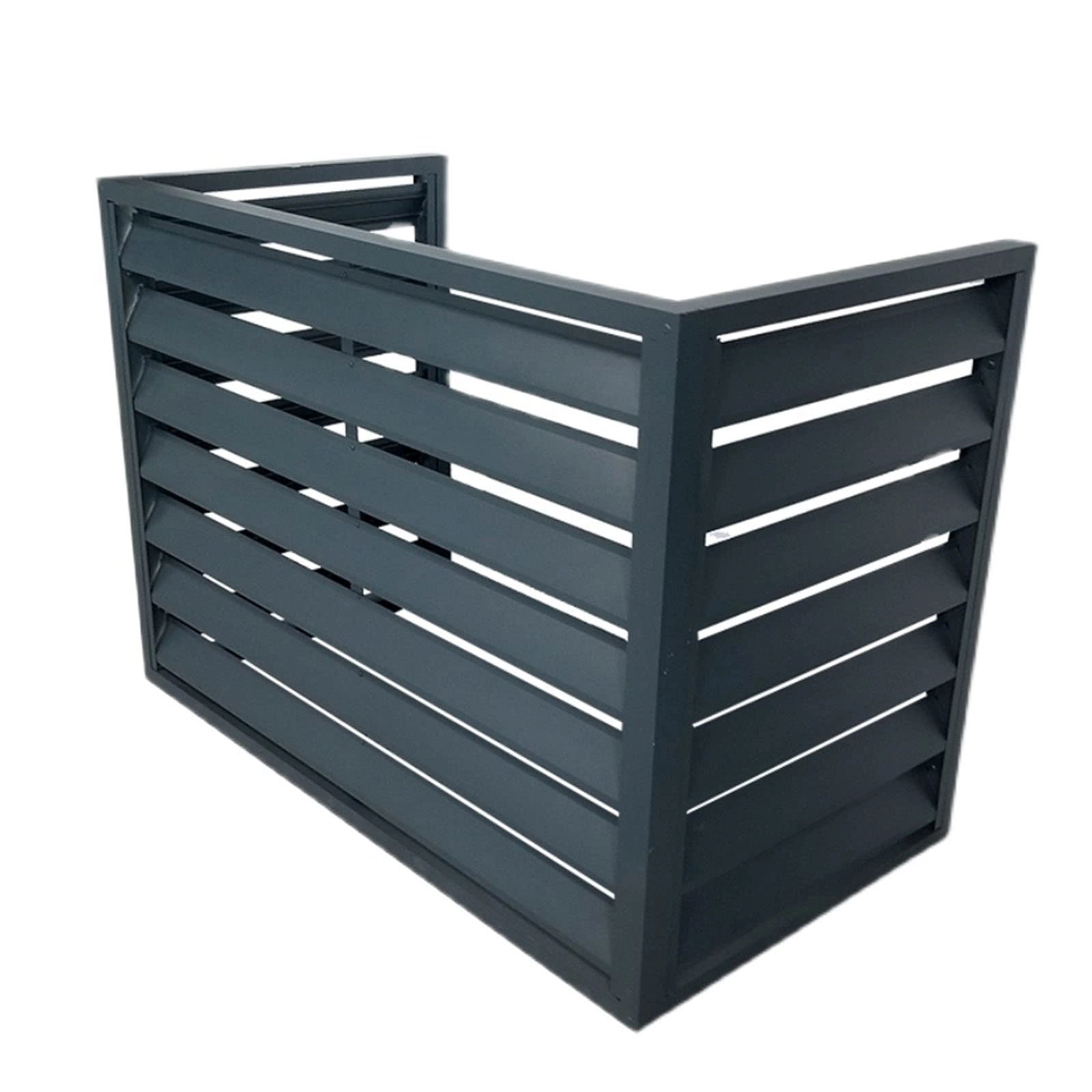 Generic Aluminum air conditioner cover - 100*50*70cm Brown