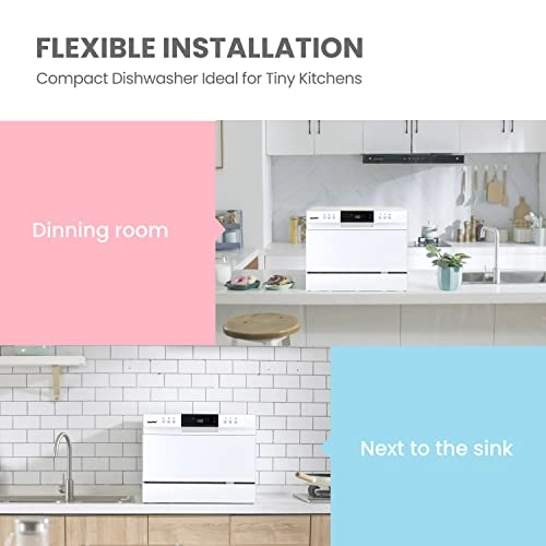 KWH-TD305-W - 4 - 8 Place Settings Portable