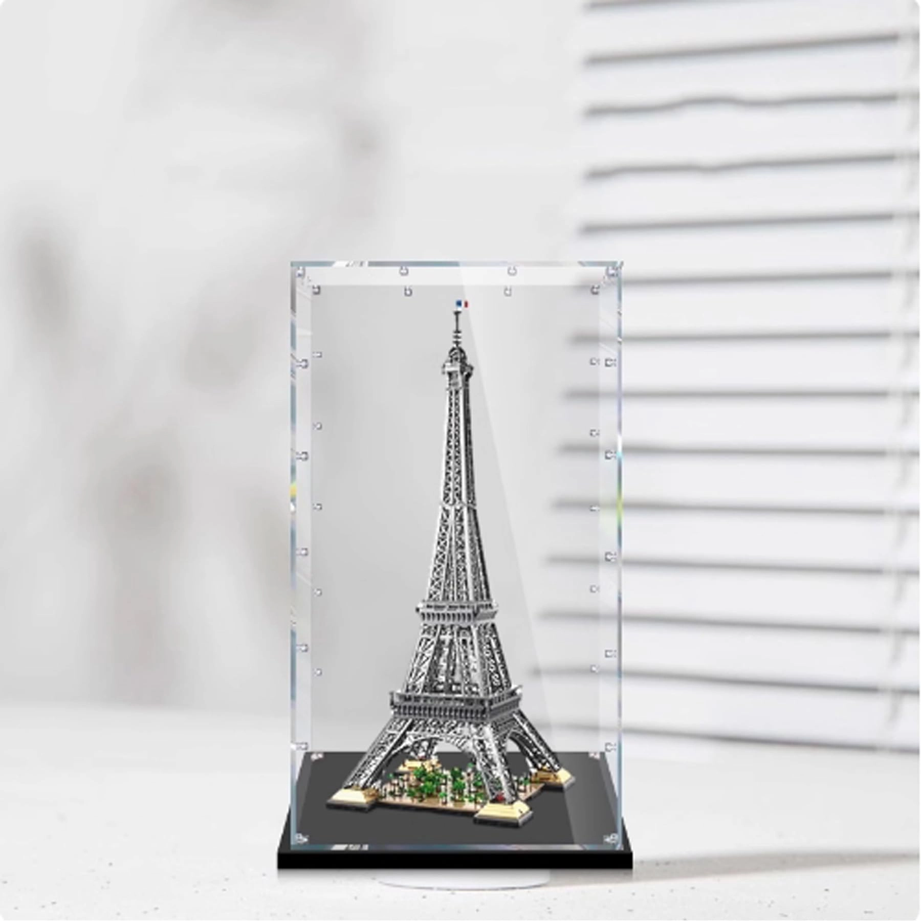 FEIRUBO Acrylic Display Box Compatible with Lego 10307 Eiffel Tower