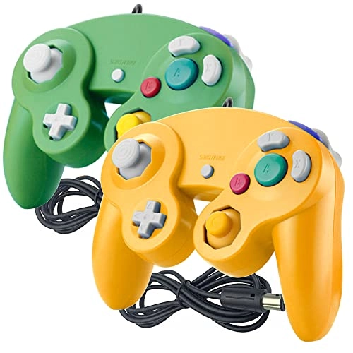 Reiso Gamecube Controller - Orange and Green Pack