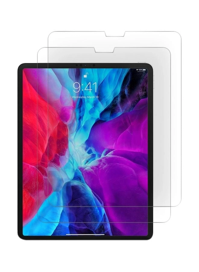 ACLIXX Clear Tempered Glass Screen Protector for Apple iPad Pro 12.9