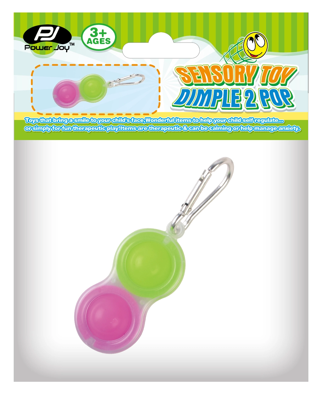 Dimple 2Pop Keychain - 3 +
