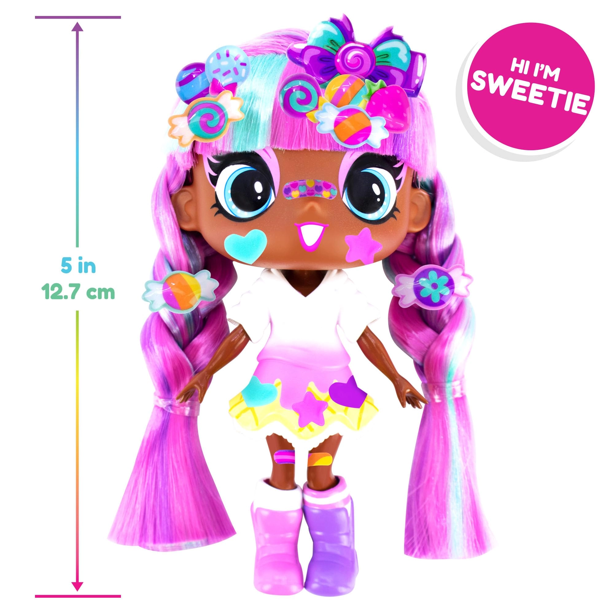 Sweetie Fashion Doll - 5" 44 Accessories Ages 4+
