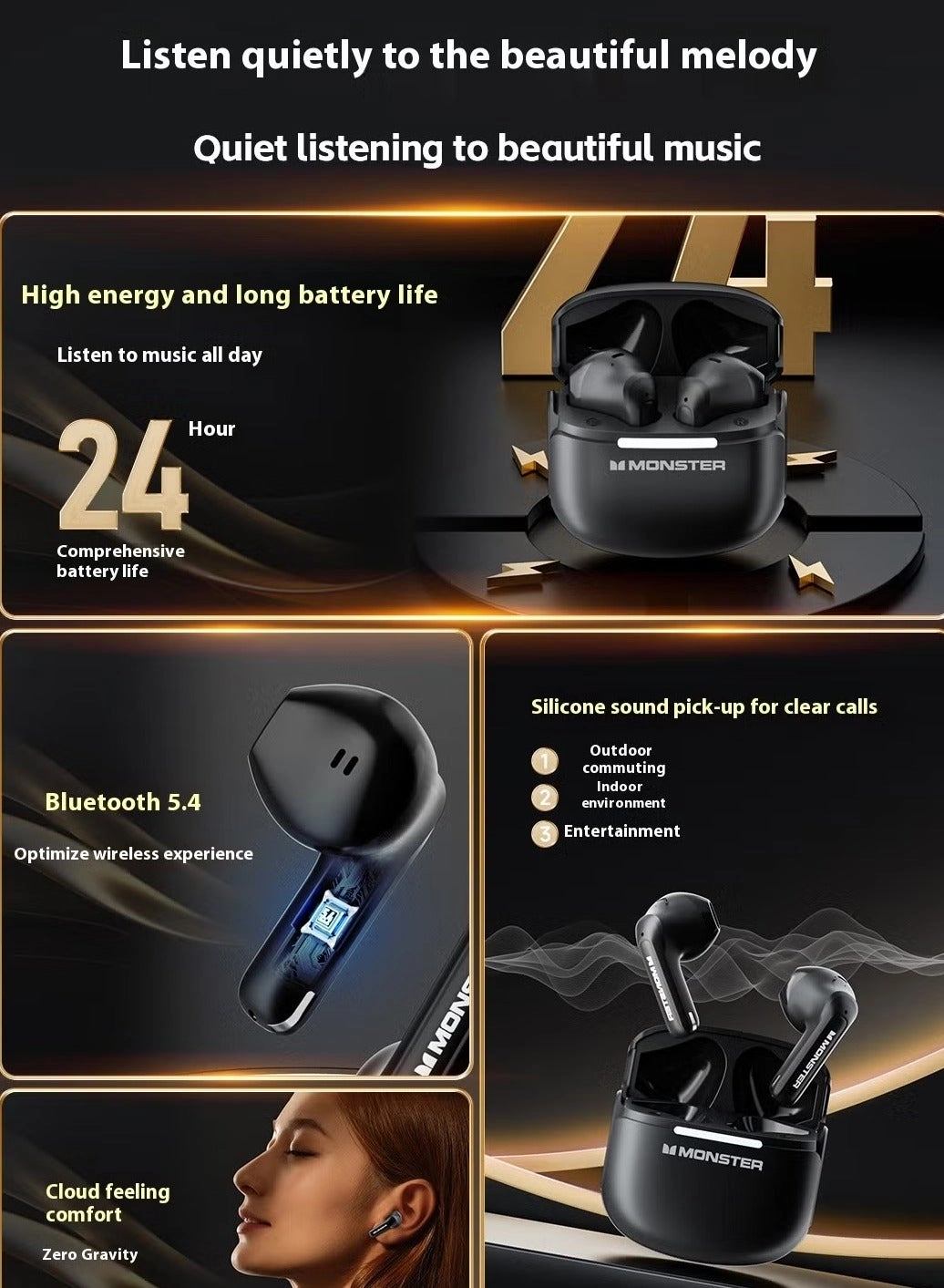 Aura fit GT15 Wireless Headset