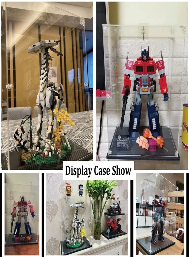 Display Case - Acrylic Clear for Lego 10302 76989 43230 11.8x7.8x15.7inch