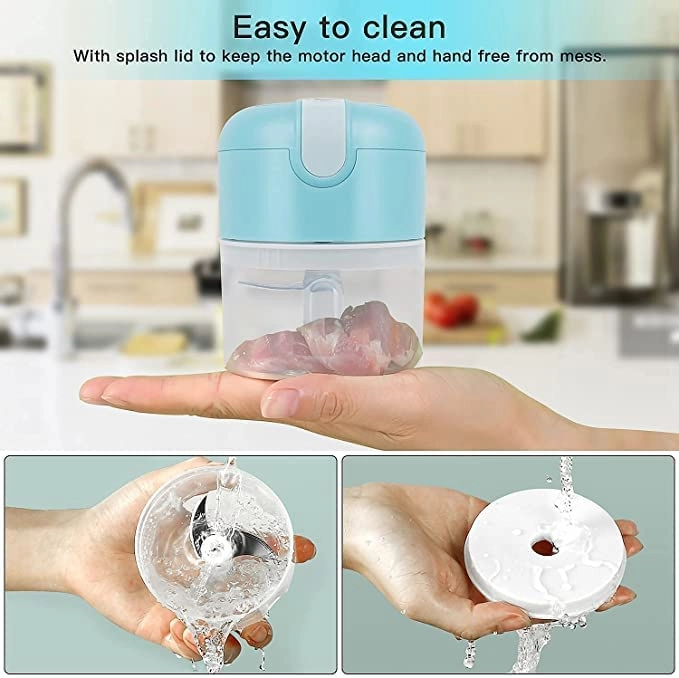 Electric Mini Garlic Chopper - 250ML Electric [ DC ]