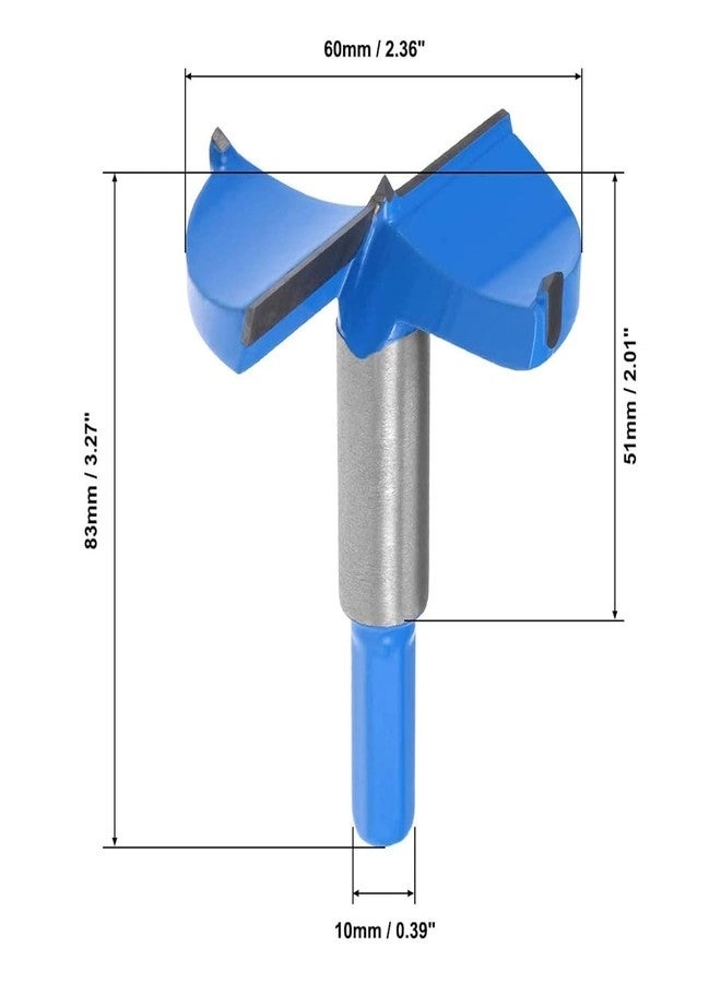 Forstner Drill Bits - Tungsten Carbide 60mm