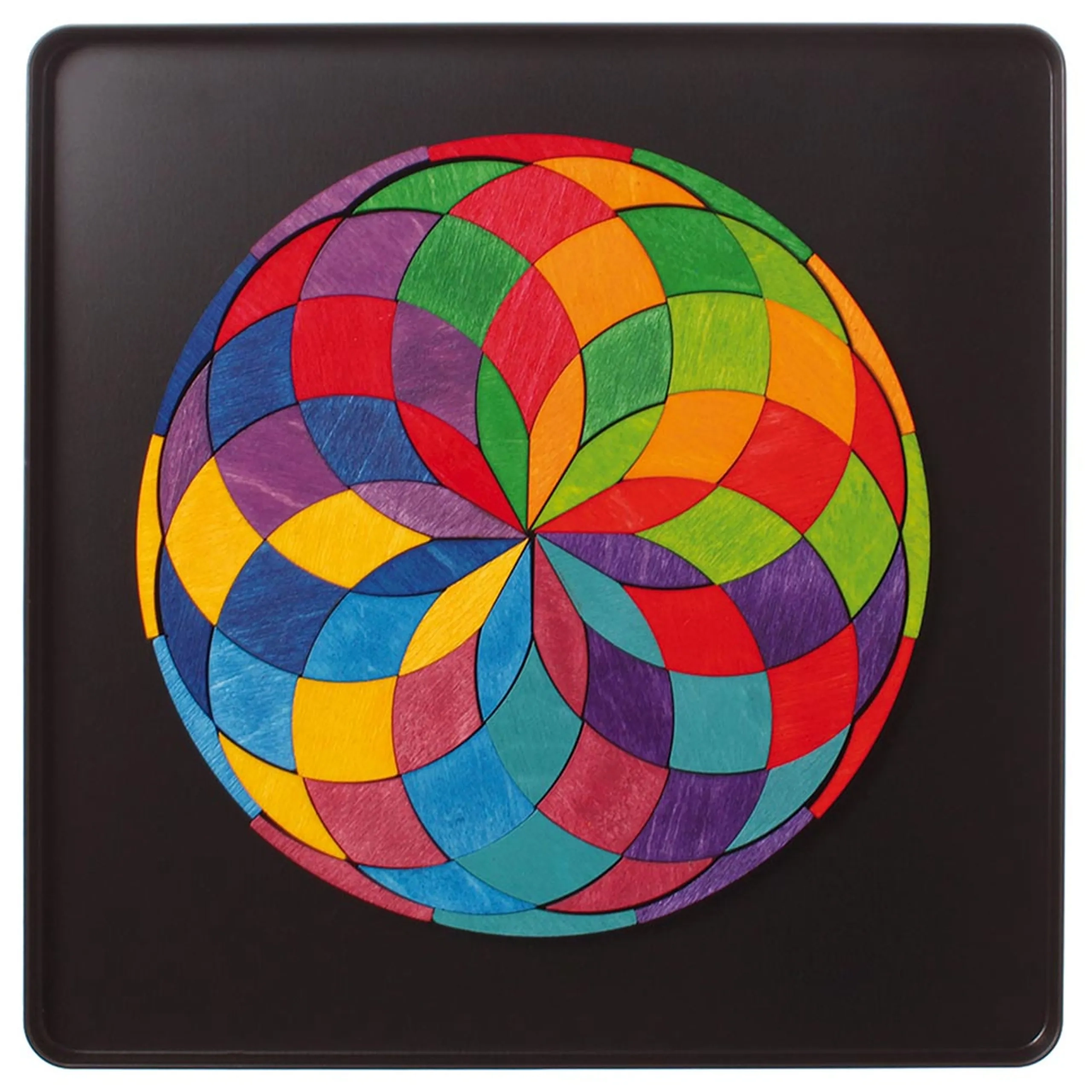 Color Spiral Wooden Puzzle (TBOX-91020) - 72 pcs